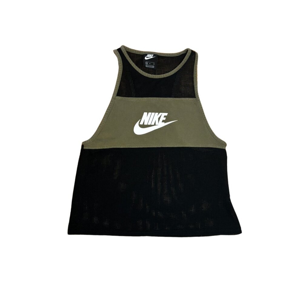 Green Mesh Nike Tank